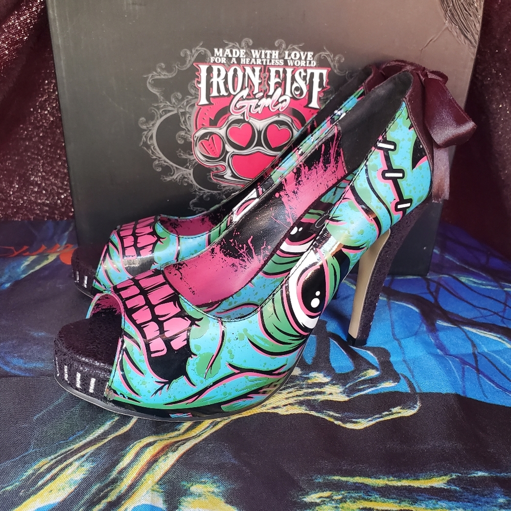 Iron Fist Frakattack Platform heels